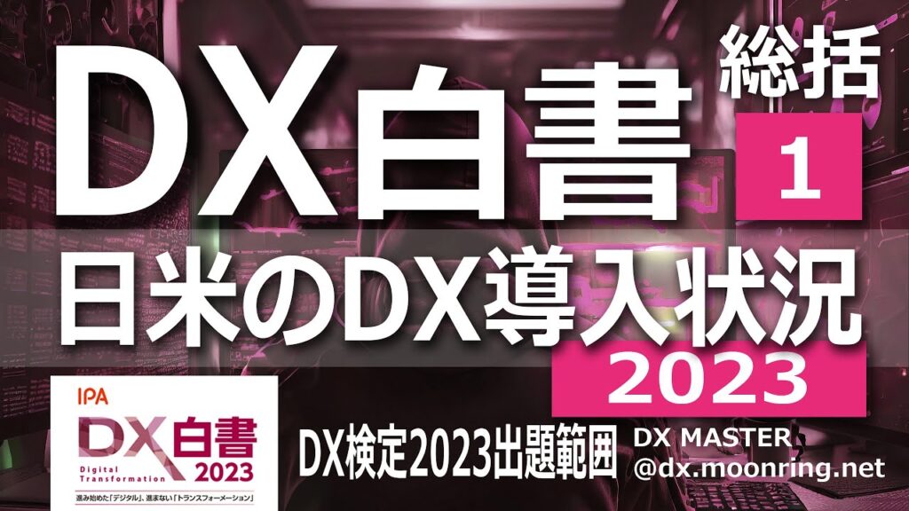 DX白書 総括１「日本・米国のDX導入状況」